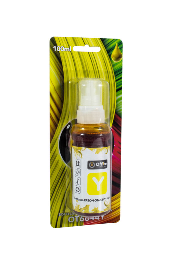 Tinta Alternativa Epson Amarillo 100 CC - Con Aplicador OT6642Y
