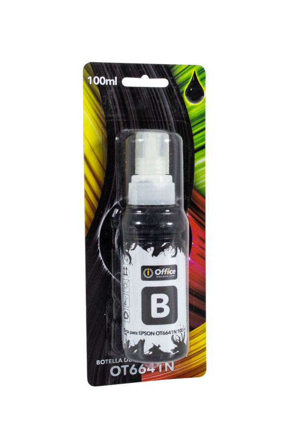 Tinta Alternativa Epson Negro 100 CC - Con Aplicador OT6641N