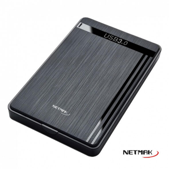Carry Disk 2.5¨ HDD/SSD Externo con USB 3.0 - NETMAK NM-Case-3