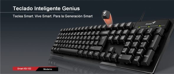 Teclado Genius Inteligente KB-102