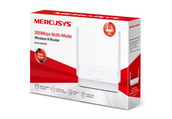 Router Mercusys MW302R WIFi 300mbps 2 Antenas