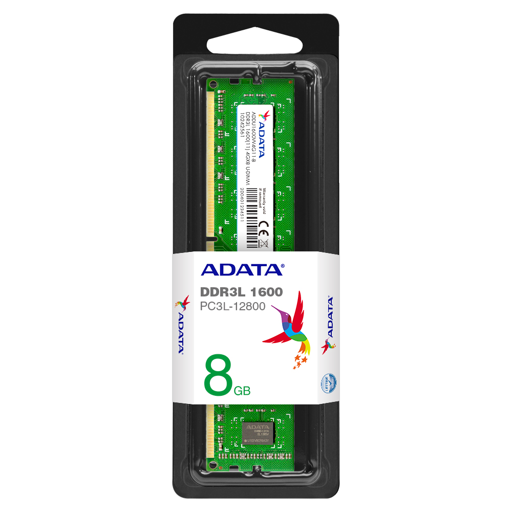 Memoria DDR3 8GB 1600 MHZ - ADATA