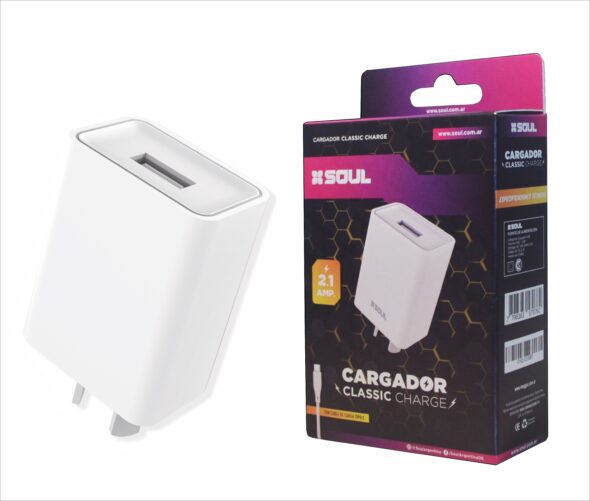 Cargador para celular USB tipo C - Soul