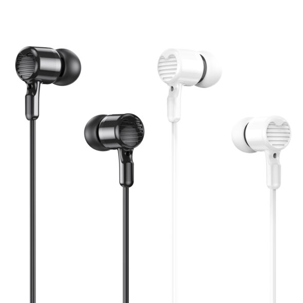 AURICULARES CON CABLE USB TIPO C NEGRO - XO-EP81 SUNFLOWER - Image 3