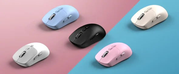 Mouse inalámbrico bluetooth wireless Blanco y Gris - Genius NX-8080S BT - Image 5