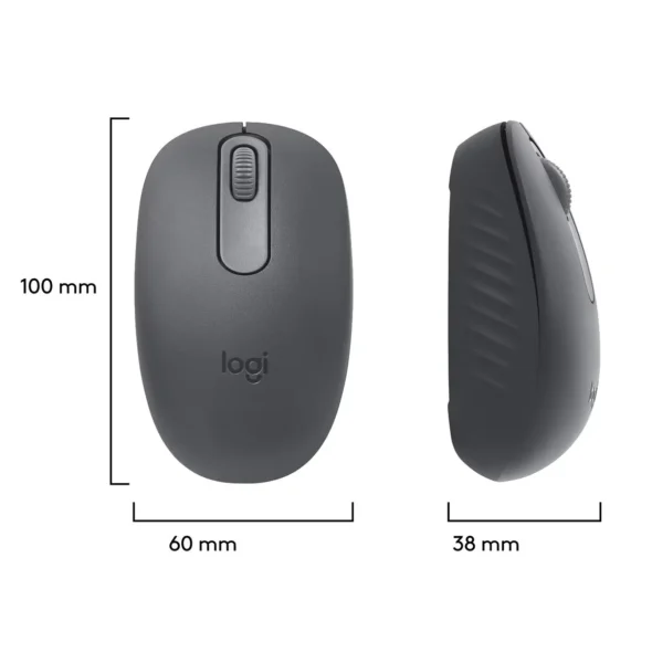 Mouse inalámbrico bluetooth Negro - Logitech M196 - Image 3