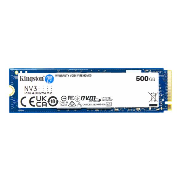 Disco sólido SSD M.2 NVME 500 GB - Kingston NV3 PCIe 4.0 - Image 2