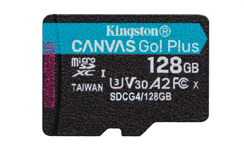 Memoria Micro SD 128GB C10 UHS-I U3 V30 A2 – Kingston Canvas Go Plus G4 - Image 4