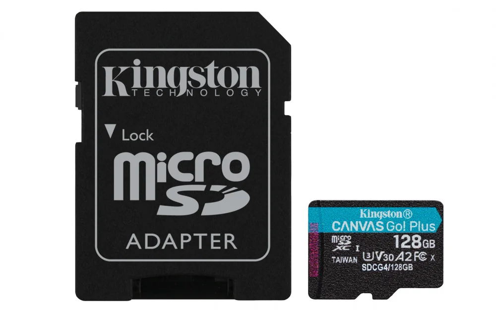 Memoria Micro SD 128GB C10 UHS-I U3 V30 A2 – Kingston Canvas Go Plus G4 - Image 5