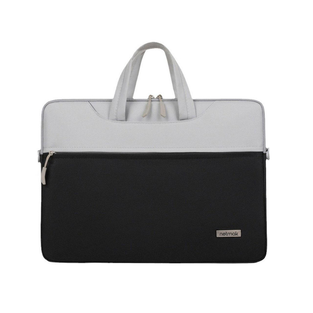 Maletín porta Notebook 15.6" Negro - Netmak NM-ML-1-S