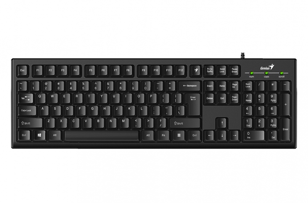 Teclado con cable USB Genius KB-100 Smart