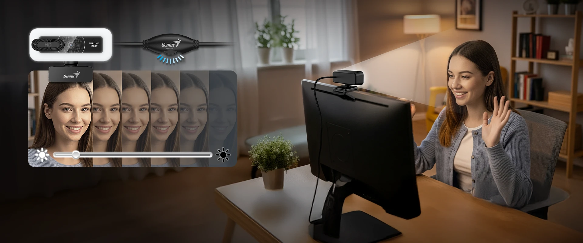 Cámara web Genius Facecam Ligth FHD - Image 3