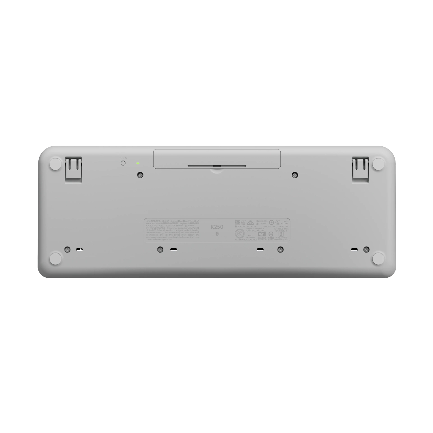 TECLADO BLUETOOTH BLANCO - LOGITECH K250 - Image 4