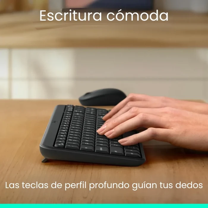 TECLADO BLUETOOTH NEGRO - LOGITECH K250 - Image 5