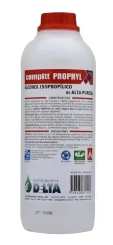 Alcohol Isopropílico de 1 litro